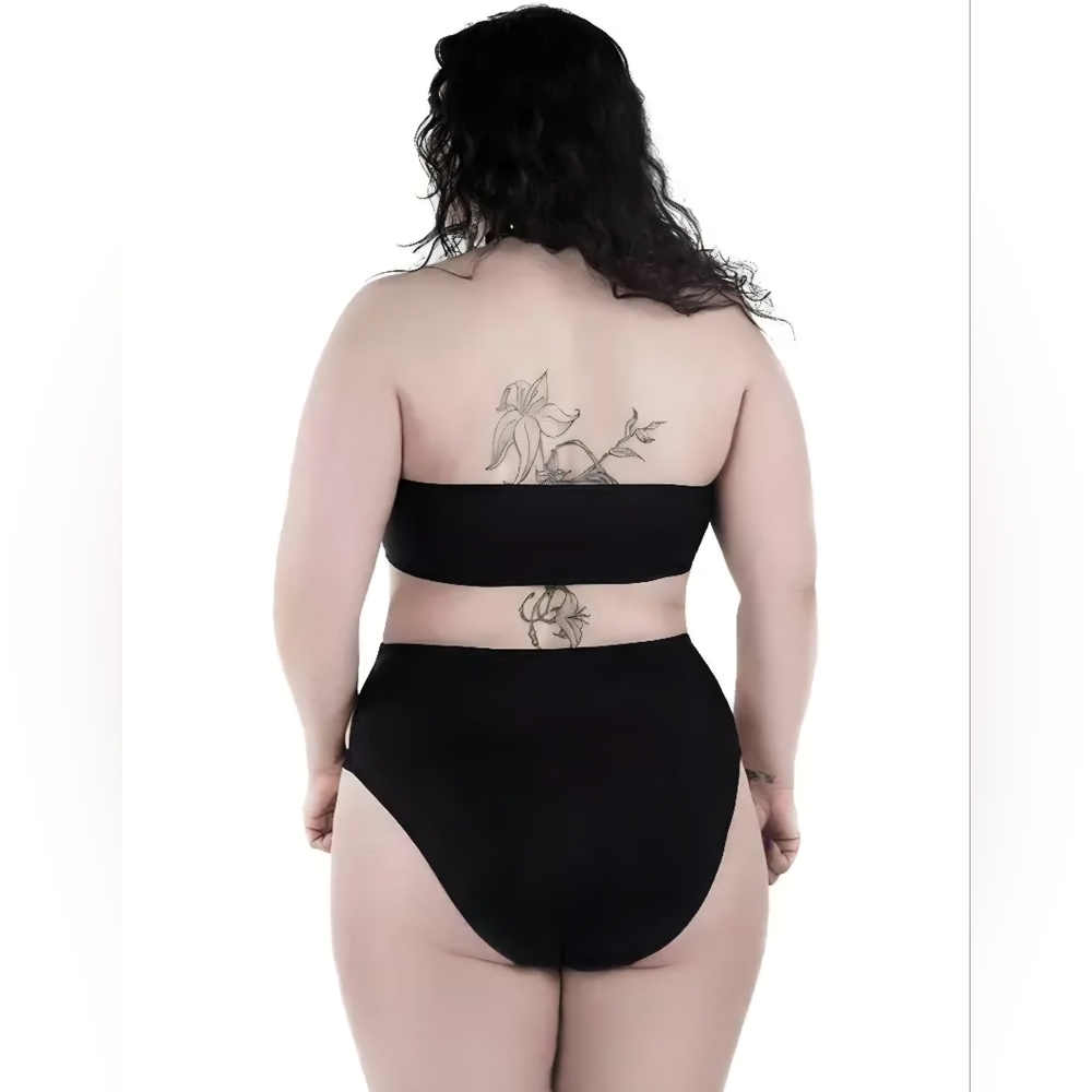 *SOLD* Killstar Vesta Studded Swimsuit/Bodysuit Size S - Picture 2 of 7